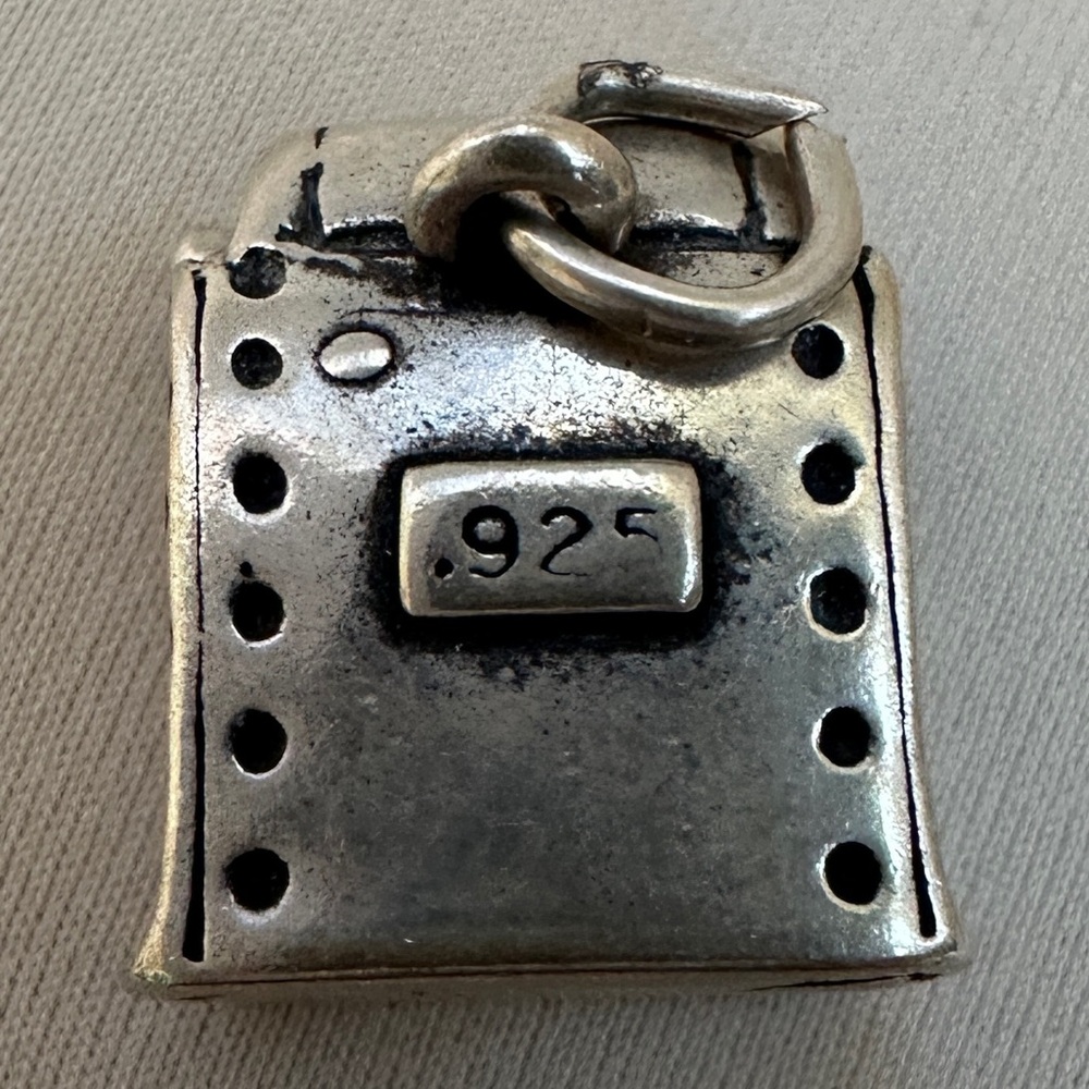 Sterling Silver Mailbox Charm - image 4